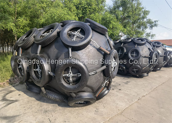 Ποιότητα 50kpa Inflatable Rubber Fender for Ship Docking 24 Months Shelf Life εργοστάσιο